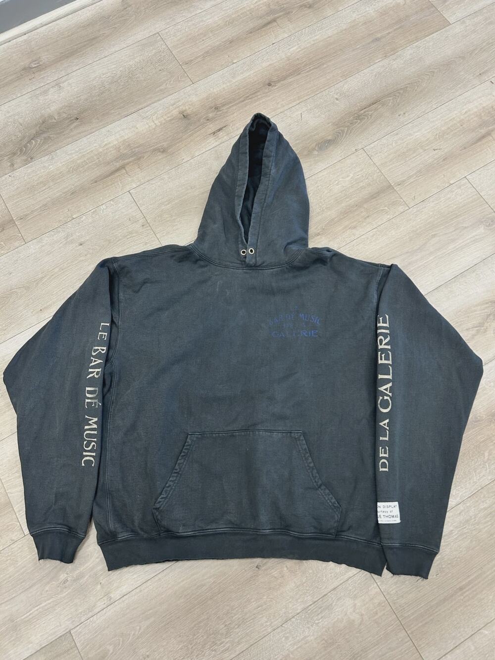 Gallery Dept. Le Bar De Music Hoodie Sweater sz Large L SF